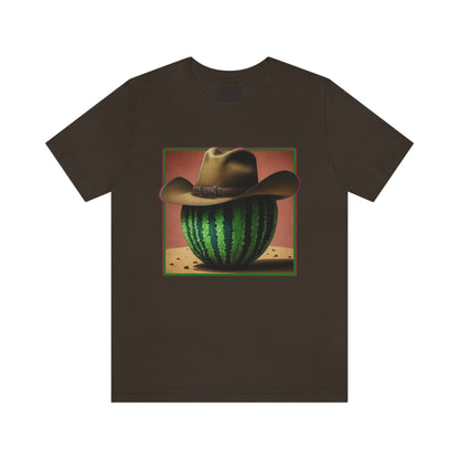 Cowboy Watermelon Tee - The Boss - Bind on Equip - 13391103783231657569