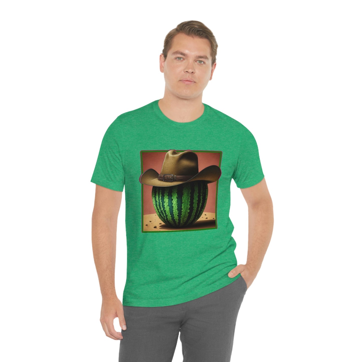 Cowboy Watermelon Tee - The Boss - Bind on Equip - 24111082358612793289