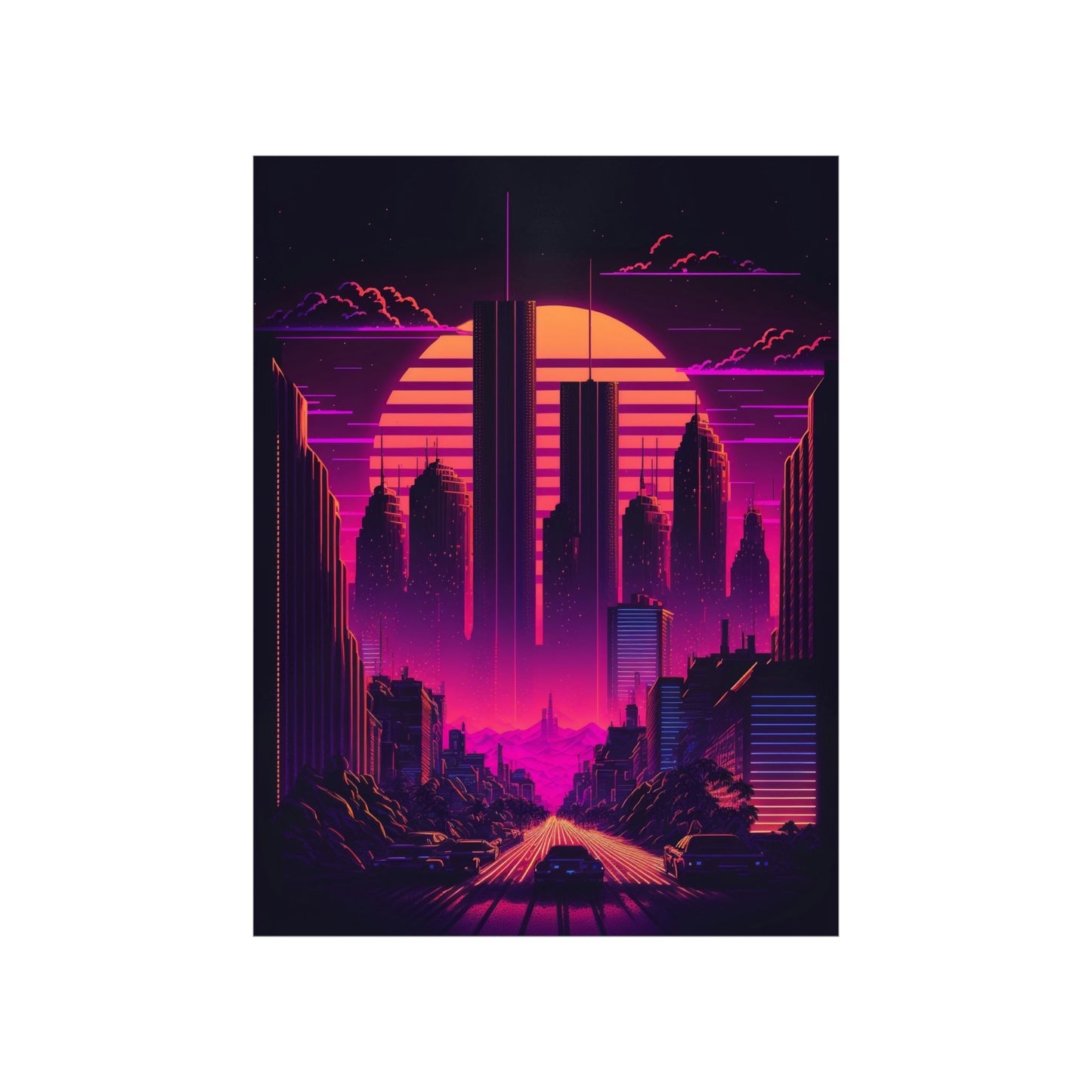 Night Drive Poster - Bind on Equip - 10741378224270264114