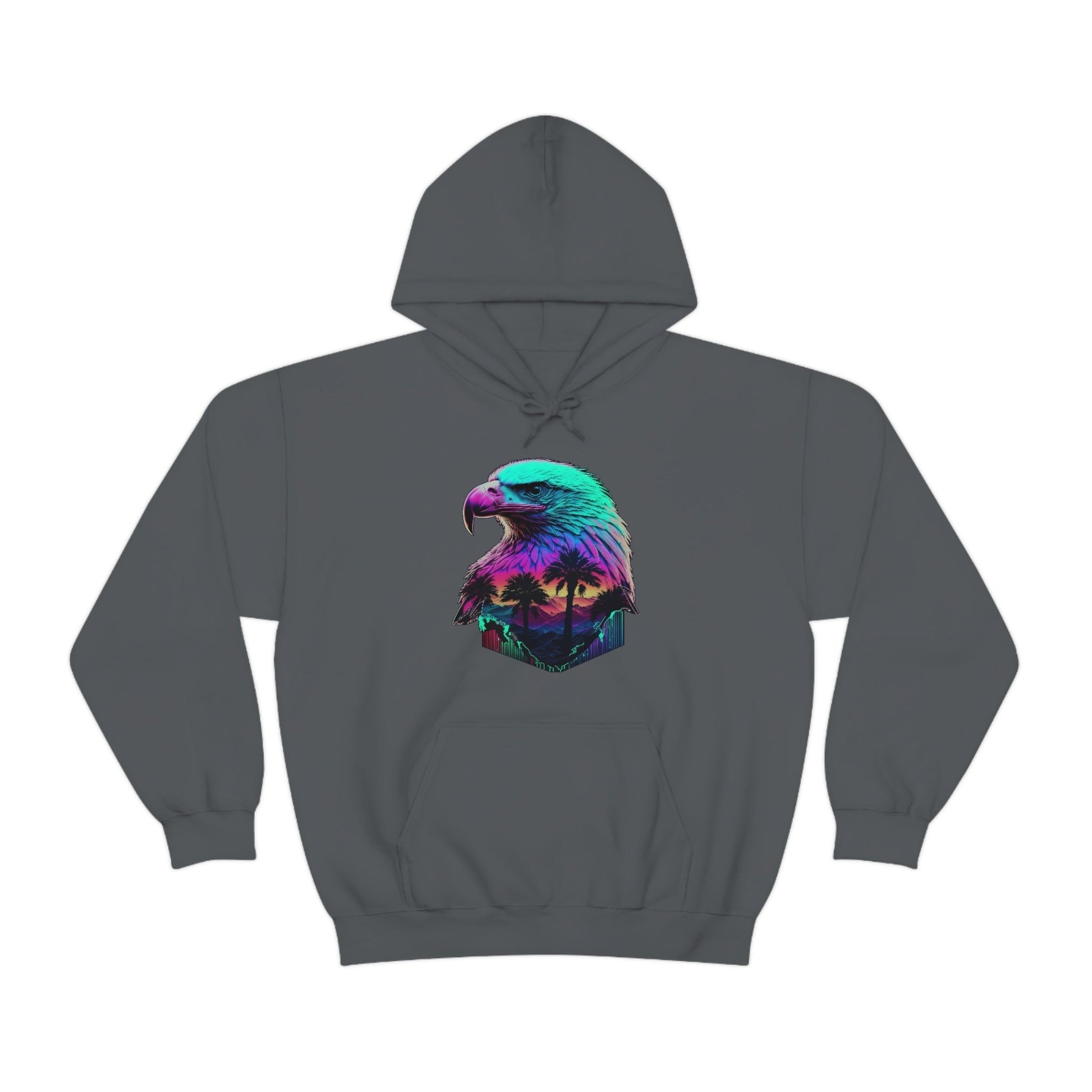 Womens and Mens Patriotic Hoodies - Land of the Vapor, Home of the Wave - Bind on Equip - 10774479043140512164