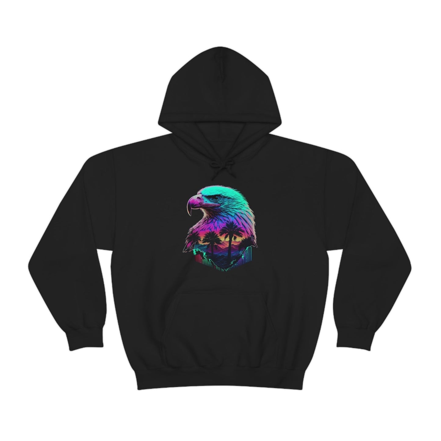 Womens and Mens Patriotic Hoodies - Land of the Vapor, Home of the Wave - Bind on Equip - 18155790579356176296